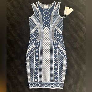 NWT Blue Bodycon Dress